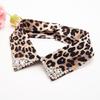 Leopard Rhinestone Decorative Women's Removable Detachable Collar Crystal Fashion Collar Polyester Knit Hand Wash