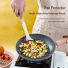 Non-Stick Silicone Kitchenware Set: Soup Ladle, Spatula, and Stir-Fry Shovel - Heat Resistant and Food-Grade Materials.