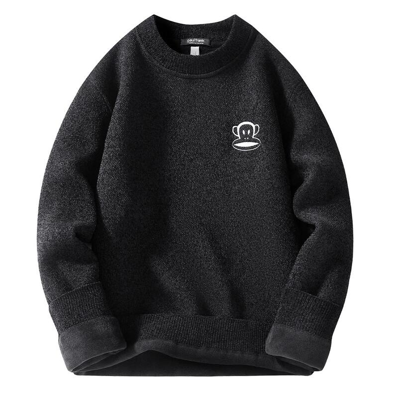 Paul Frank Men's Fleece-Lined Crew Neck Sweater