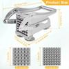 Cutting Potato Machine Multifunction Stainless Steel Cut Manual Vegetable Cutter Tool Potato Cut Cucumber Fruits And Vegetables