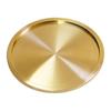 Metal Brass Coaster Round Cup Tray teapot Pads Cup Mats  Office