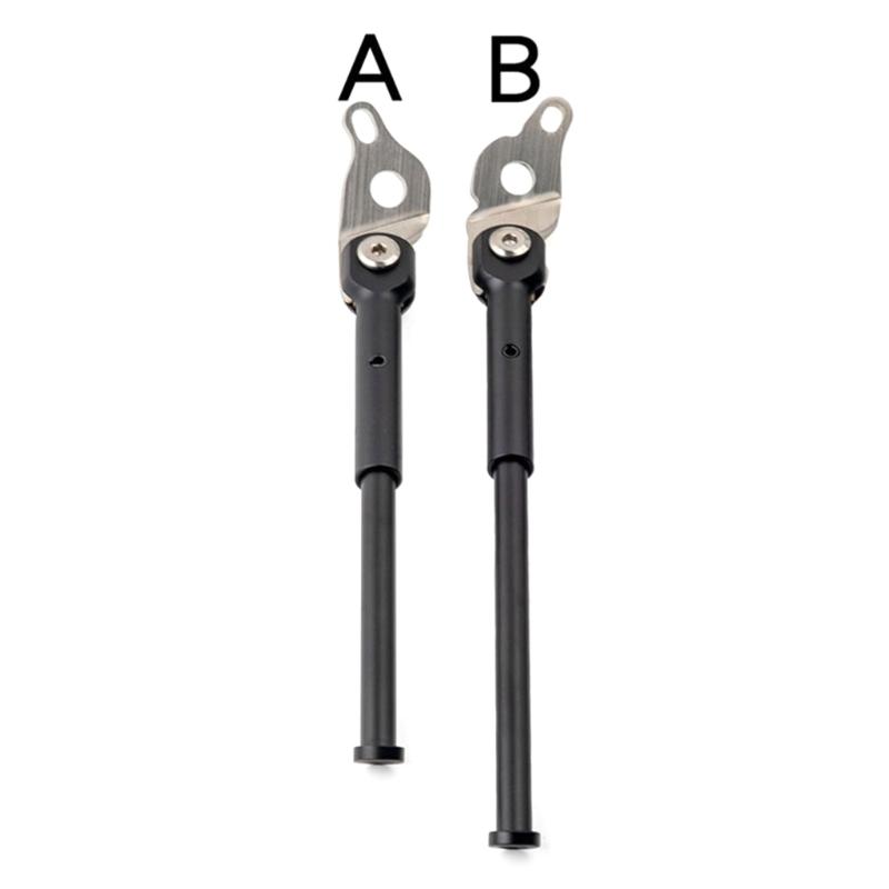 Aluminum Alloy Folding Bike Kickstand NonSlip Adjustable Bicycles Kickstand Stand Side Rear Parking Rack Easy To Install