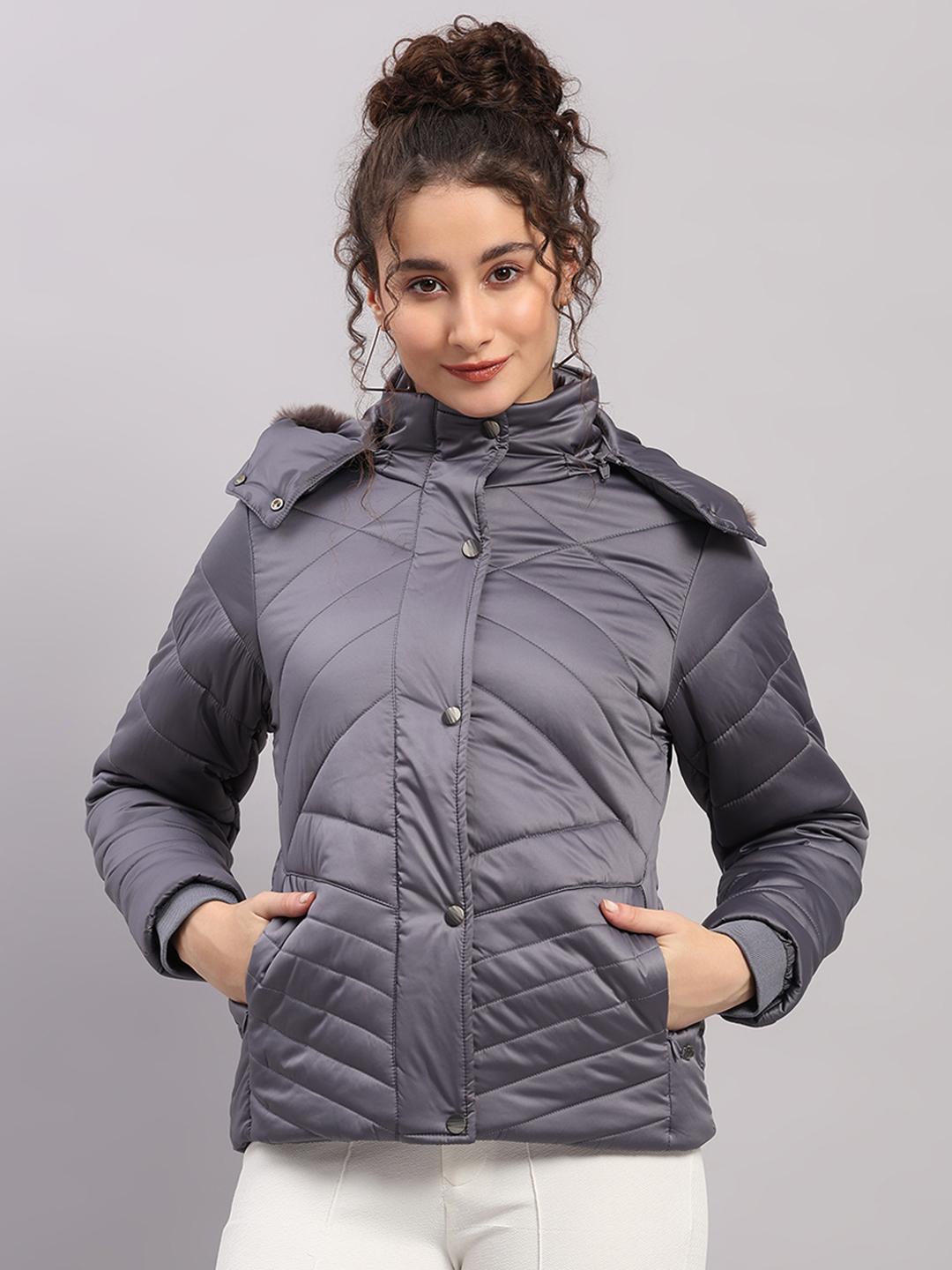 

Monte Carlo Women Hood Full Sleeve Jacket XXL сірий