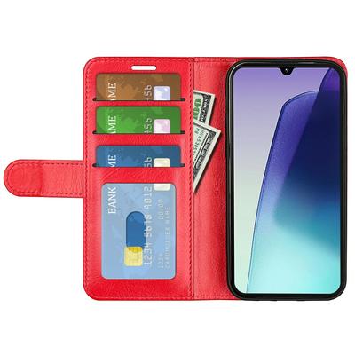 For Xiaomi Poco C75 4G/Redmi 14R 5G/14C 4G Wallet Case Crazy Horse Texture Stand Leather Phone Cover