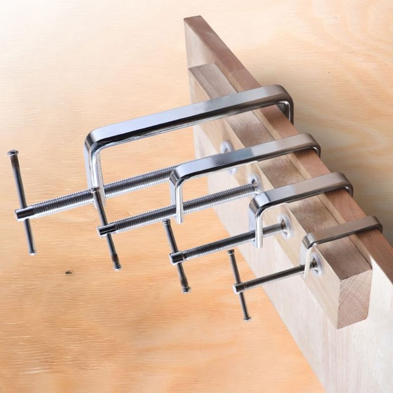 Convenient  CClip GClamp for Multiple Uses Stable Clamping Force Woodworking Tool for Securing and Organizing