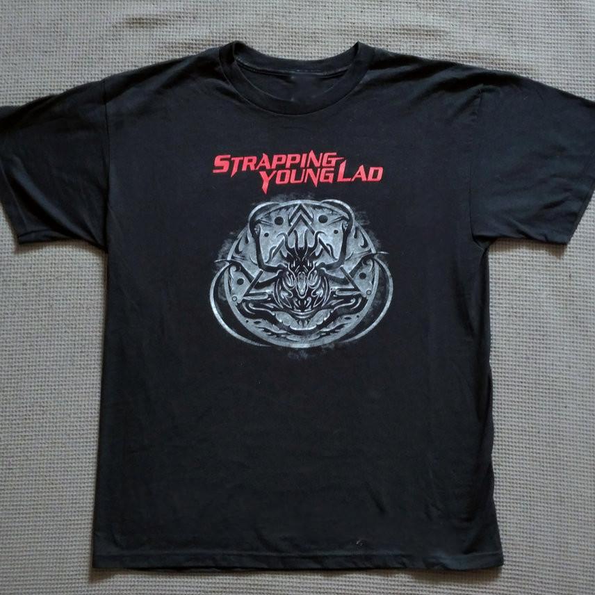 Collection Strapping Young Lad Band T Shirt Black All Size Gift For Fan AM277 Unisex T-Shirt XL