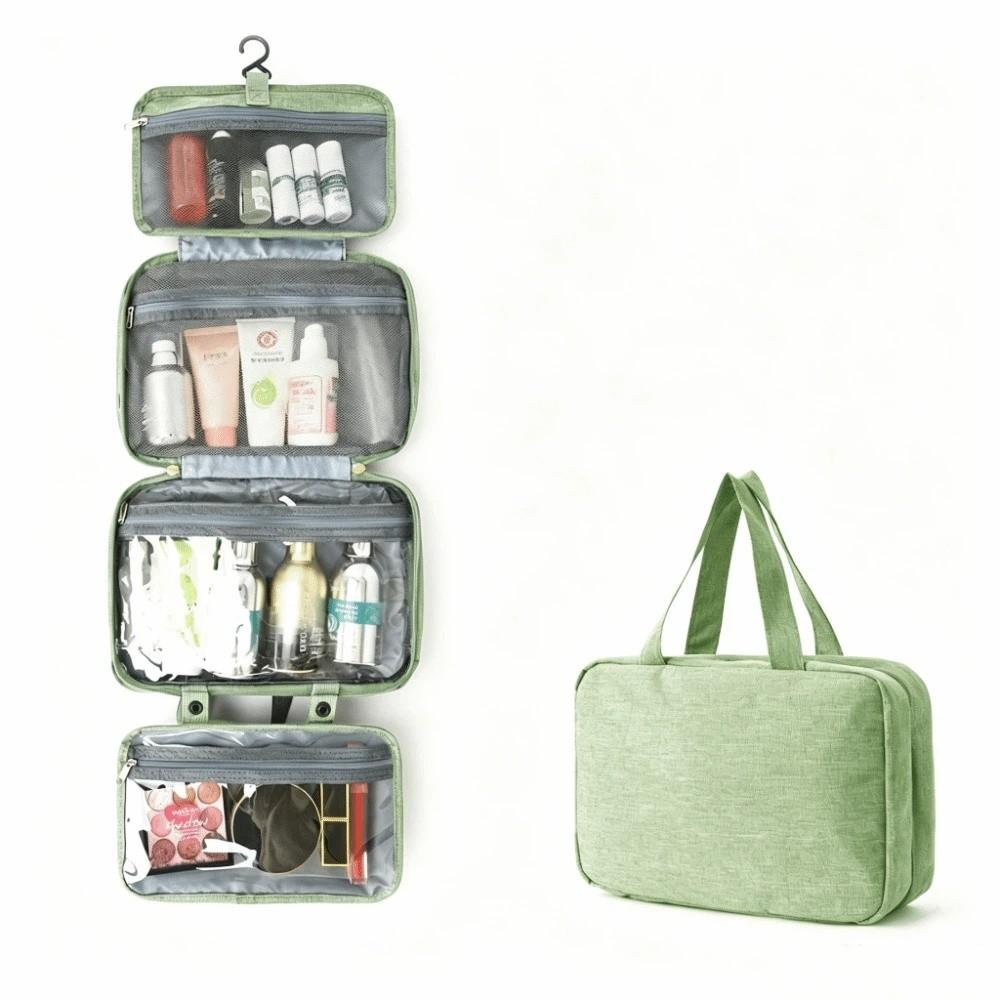 Waterproof Travel Hanging Wash Bag Wet Dry Separation Cosmetic Organizer Makeup Bag  Vacation