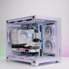 LDPCSJ Prism 4RS 120mm ARGB PC Case Fan with Infinity Mirror Design Motherboard Sync 4PIN PWM CPU Cooler Ventilador Fuel Injectors 6