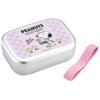 Skater Bento Lunch Belt Snoopy 80s Cafe Made In Box, 370ml, Aluminum, Insulated, Included, Kids', Design, Japan, ALB5NV-A