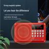 Jinzheng 875 Bluetooth Portable MP3 Player with Card Slot and High Volume for Elderly