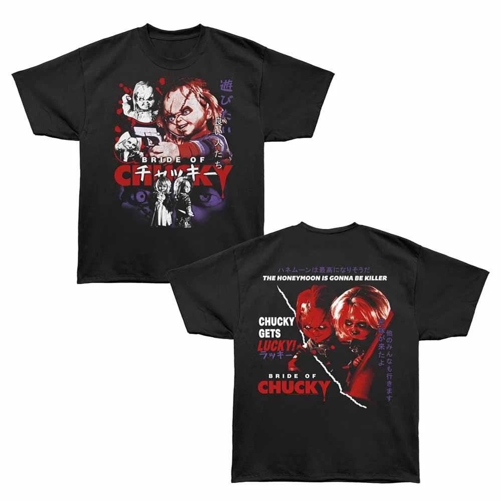Chucky - Honeymoon Killer - Bronx Oversized Short Sleeve Children s T-shirt Black 100