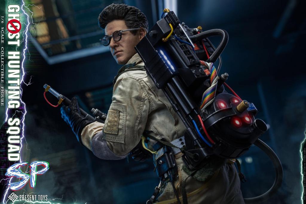 Tbmodel PRESENT TOYS 1/6 Scale Figure: Ghost Hunting SP (Movie Character), Body, 2-Piece Head, and Outfit Set, Cosplay Action Figure (PT-sp78)