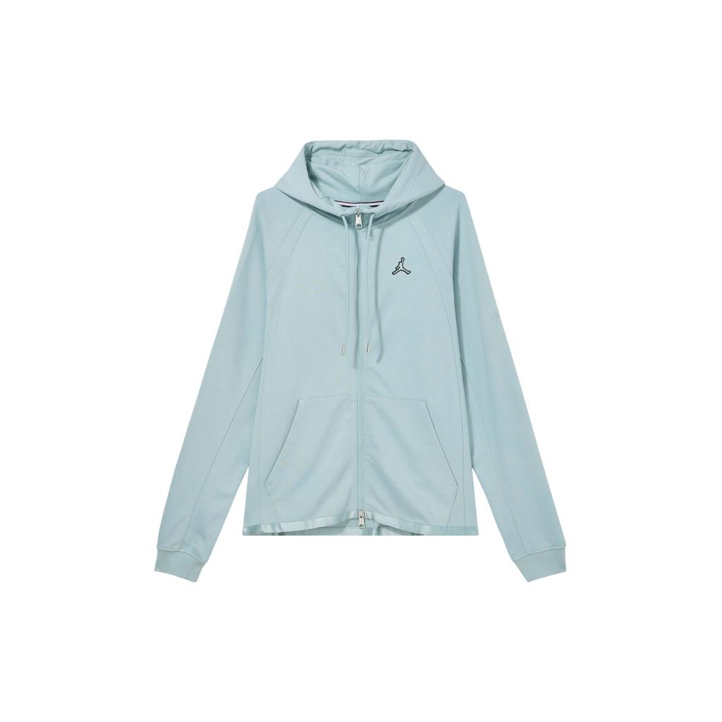 Jordan Essentials Solid Logo Hooded Jacket Men Jackets Blue DJ0885-366