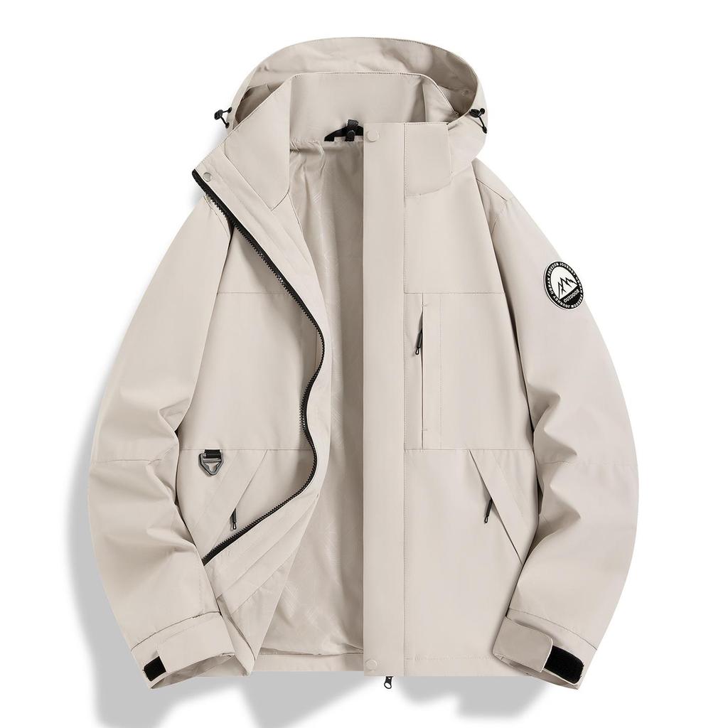 Outdoor Couple's Thin Windproof Trekking Jacket - Unisex Multi-Functional Spring/Autumn Mountain Climbing and Sun Protection Gear.