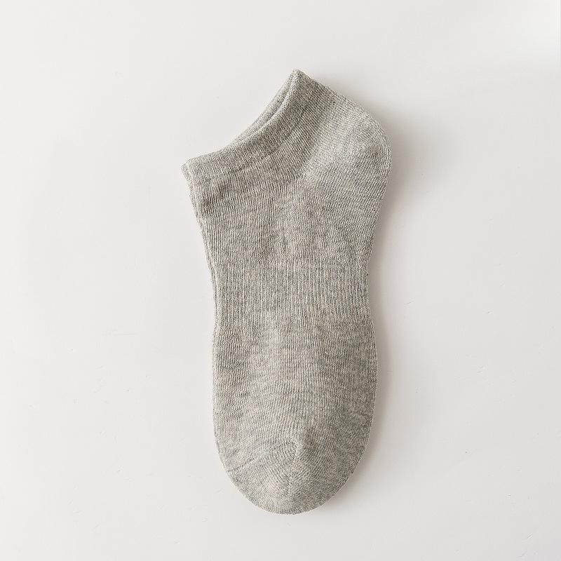 

Черные, белые и серые женские всесезонные спортивные влагопоглощающие однотонные универсальные и дышащие хлопковые носки с длинным голенищем 1 pair серый