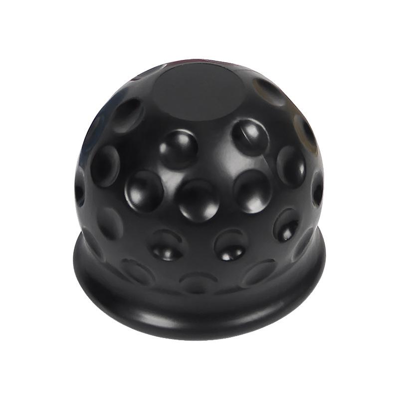 

Car Universal 50mm Tow Bar Cap Tow Ball Protective Cap Durable Caravan Protection Towing Hook Tow Ball Cover Car Accessories чёрный