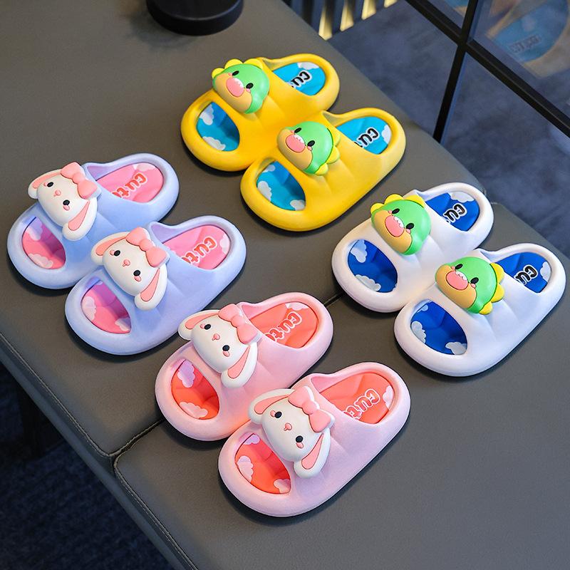 Summer Children's Sandals Girls Princess Non-Slip Soft Sole Parent-Child Indoor Bath Boys Baby Sandals