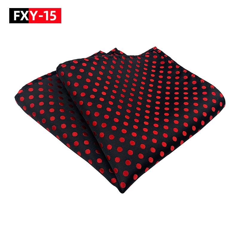 Men's Polka Dot Pocket Square Handkerchief - Stylish Suit Accessory