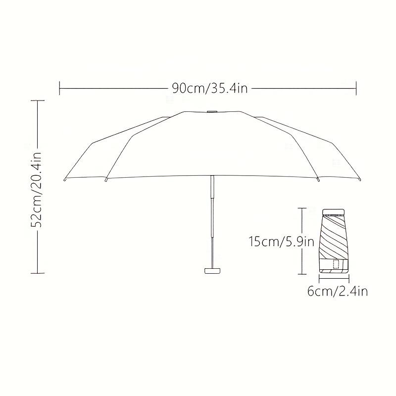 Oil Painting Umbrella - Sunshade for Women, Lightweight and Compact All-Weather Use