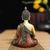 Harts Buddha Staty Ljusstake Skulptur Kreativ Buddhistisk Ljusstake Heminredning för Sovrum, Vardagsrum och Arbetsplats