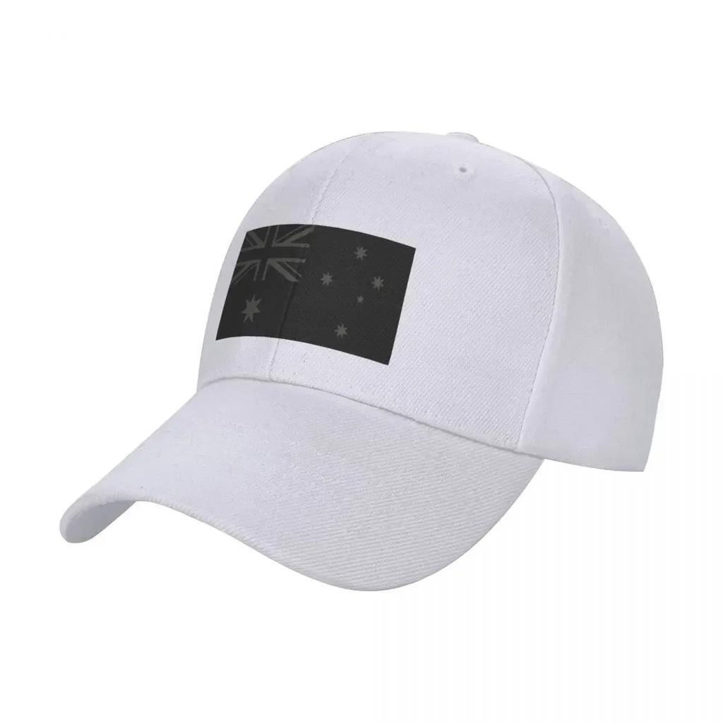 Australia Blackout/Stealth Flag Baseball Cap tactical cap foam party Hat Sun Cap Snap Back Hat Ladies Men's