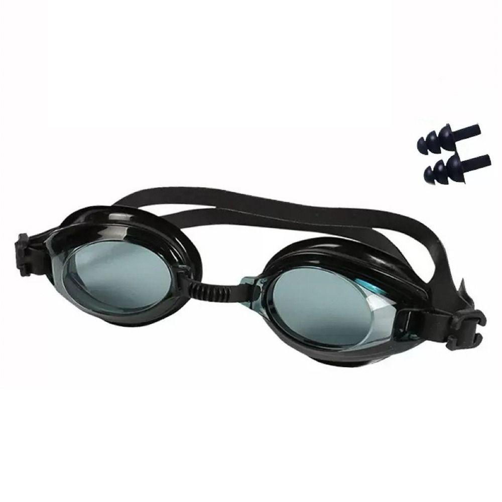 Adjustable Head Strap Swimming Goggles HD Clear Lens Anti Fog Swimming Mirror  Water Sports