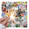 100PCS Prank Meme Stickers Cartoon Scrapbooking Coffee DIY Skateboard Luggage Laptop Graffiti Waterproof Phone Decals