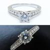 Used CARTIER 1895 Solitaire Platinum950 Ring N4161400 Diamond 0.51ct H.VS1 #49/294098