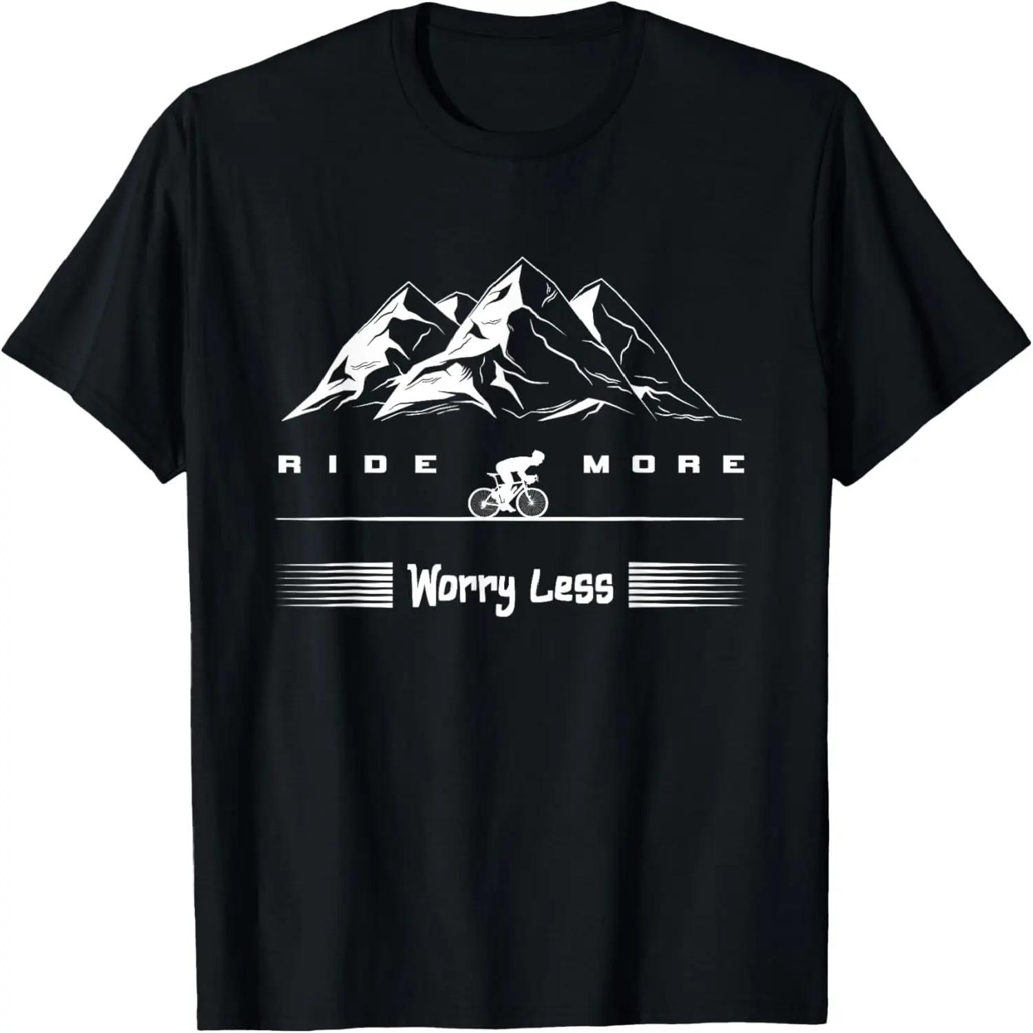 Road Biking Bicycle Cycling T-Shirt S чёрный