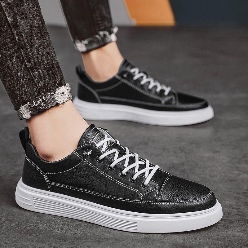 

Модные новые кроссовки из коровьей кожи на полой платформе для мужчин, дизайнерские новые повседневные мужские туфли большого размера, модные легкие кроссовки Zapatos De Hombre 38