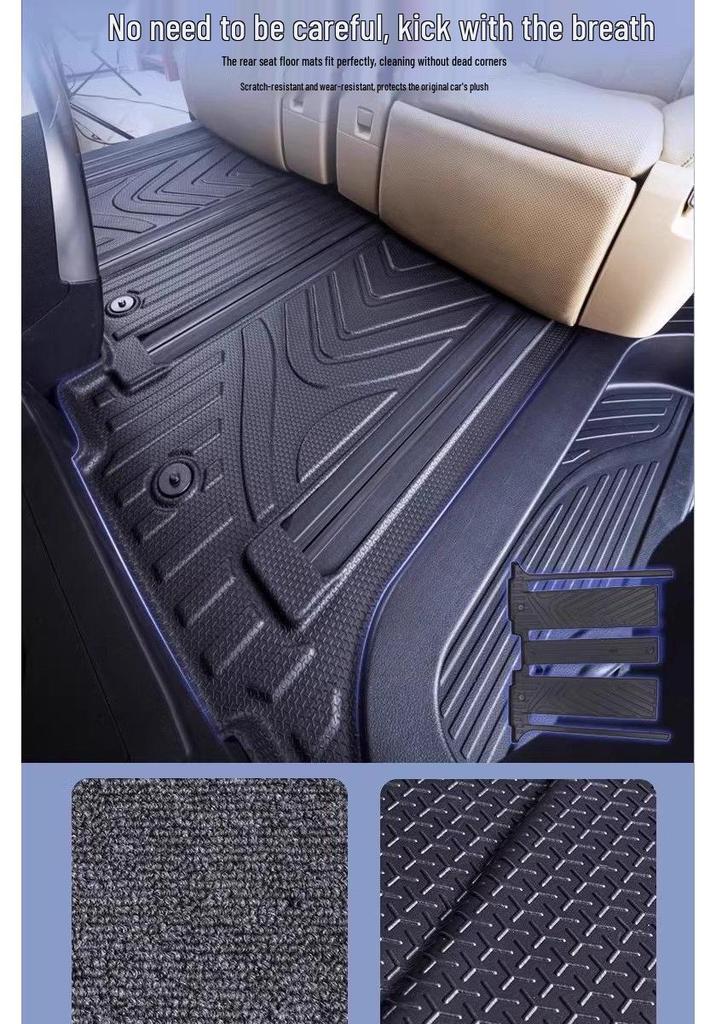 TPE Floor Mats for Toyota Alphard (15-24) RHD & Vellfire LHD New 30 Series - Front/Middle Rows Body Kits