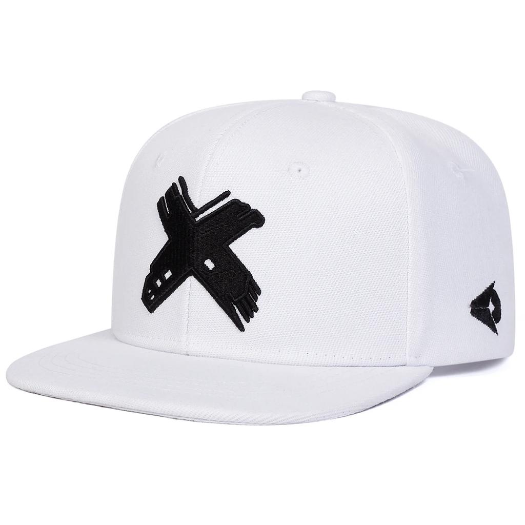 Unisex X Letter Embroidery Hip-hop Hats Spring Autumn Adjustable Casual Snapback Baseball Caps Outdoor Sunscreen Hat
