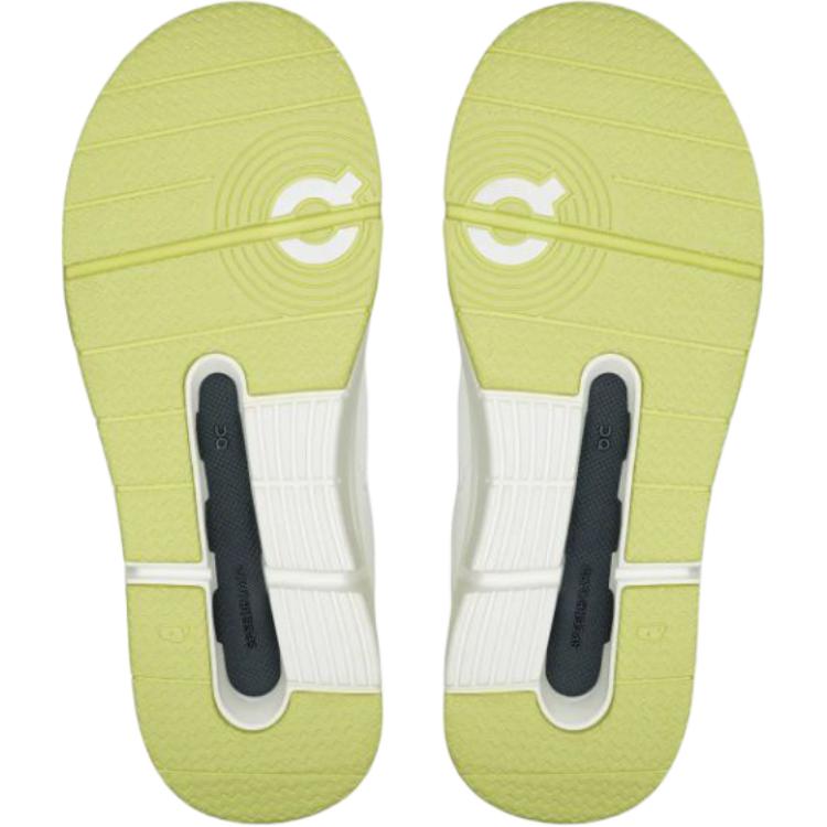 On Roger Comfortable N-Slip Wear-Resistant Low-Top Kids Skate Shoes Kids skate shoes White Yellow 3KE10010124