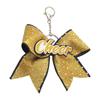 Versatile Glittering Bowknot Keychain Decorative Accessory for Purses Wallets Cheerleader Inspired Key Holder