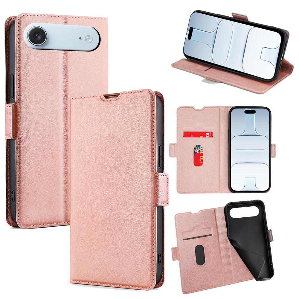 For iPhone Air Case Card Holder PU Leather Phone Cover