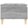  Coffee Table, Grey Sonoma Oak 90x50x36.5 Cm, Wood-based