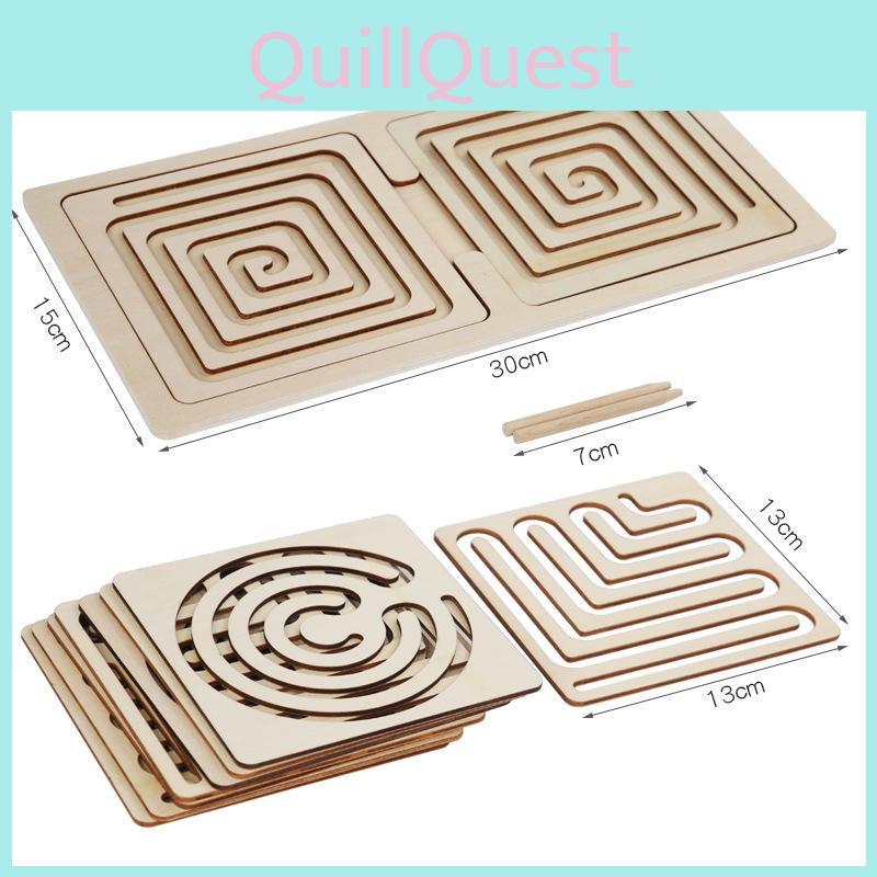 Wooden Brain Hemisphere Development Toy For Childrens Fine Motor Skills And Concentration