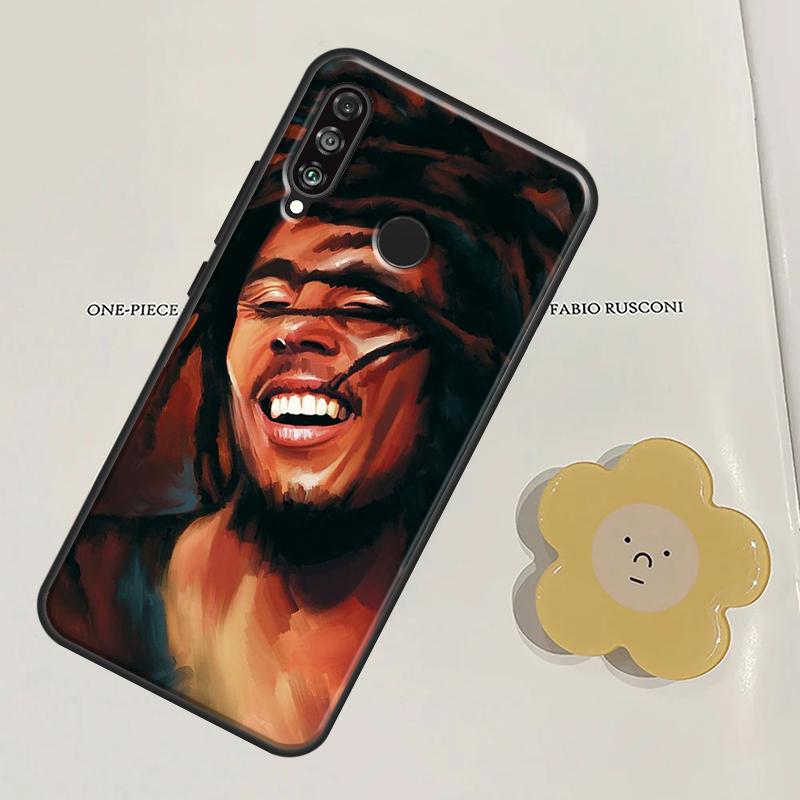 Bob Marley Hülle für Huawei Nova Y60 Y70 Y90 Y61 Y91 3i 7i 8i 11i Nova 9 10 SE 11 Pro P20 P40 P30 Lite