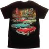 Camiseta Joe Blow T's Oldsmobile Cutlass - 100% Algodão - Pré-encolhida Preta