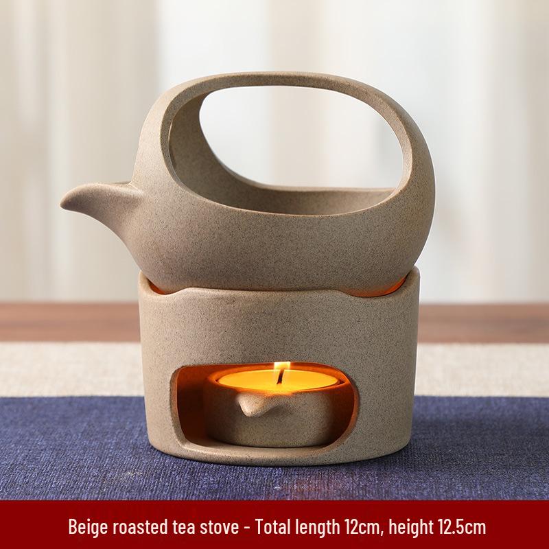 

Coarse Pottery Tea Stove: Small Tea Roaster for Tea Ceremony & Pu er Roasting