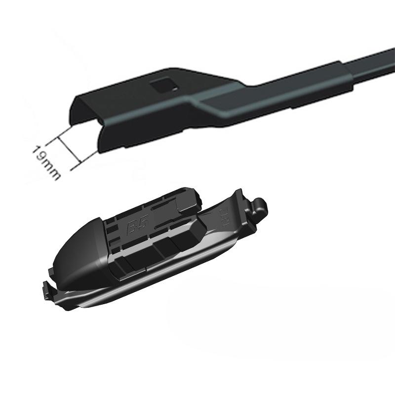 Wiper Replaceable Buckle Wiper Blade Connector Windscreen Wipers Parts1PCS Multifunctional Wiper Interface Buckle Boneless