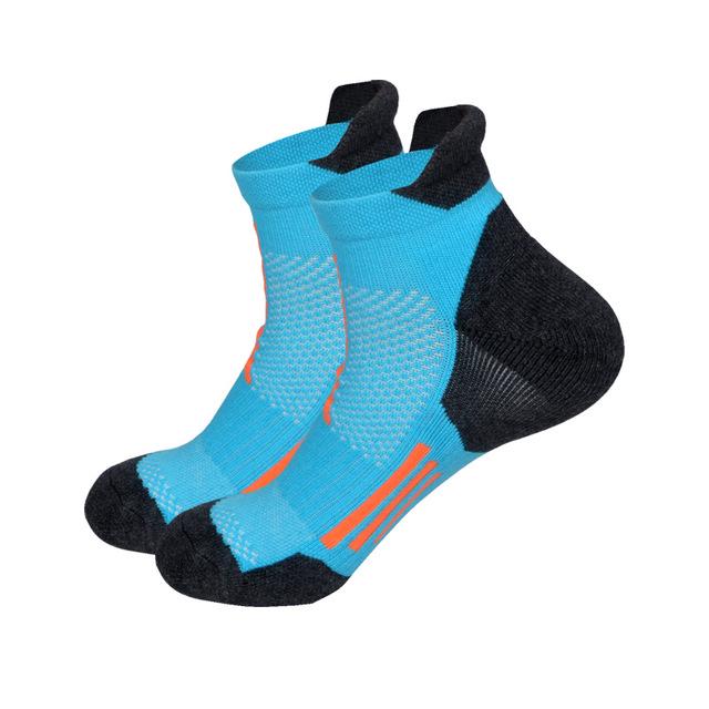 Men Sport Socks Breathable Running Fitness Basketball Cycling Compression Outdoor Ankle Socks