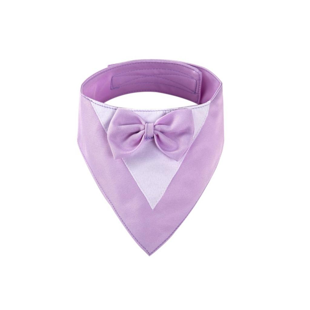 Pet Scarf Bandana with Tie and Adjustable Collar, Bib for Dogs Cats