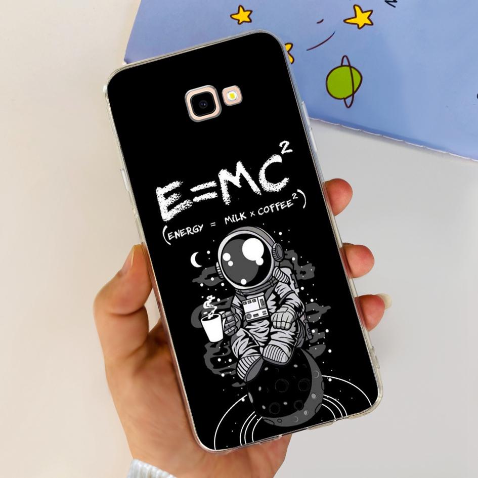 For Samsung J4 Plus Case J415 SM-J415F Silicone Cover Popular Flower Clear TPU Soft Bumper For Samsung Galaxy J4 2018 J4+ Fundas