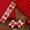 500pcs Chinese New Year Celebration Stickers Self-adhesive Round Gift Labels for Spring Festival and Home Decoration
