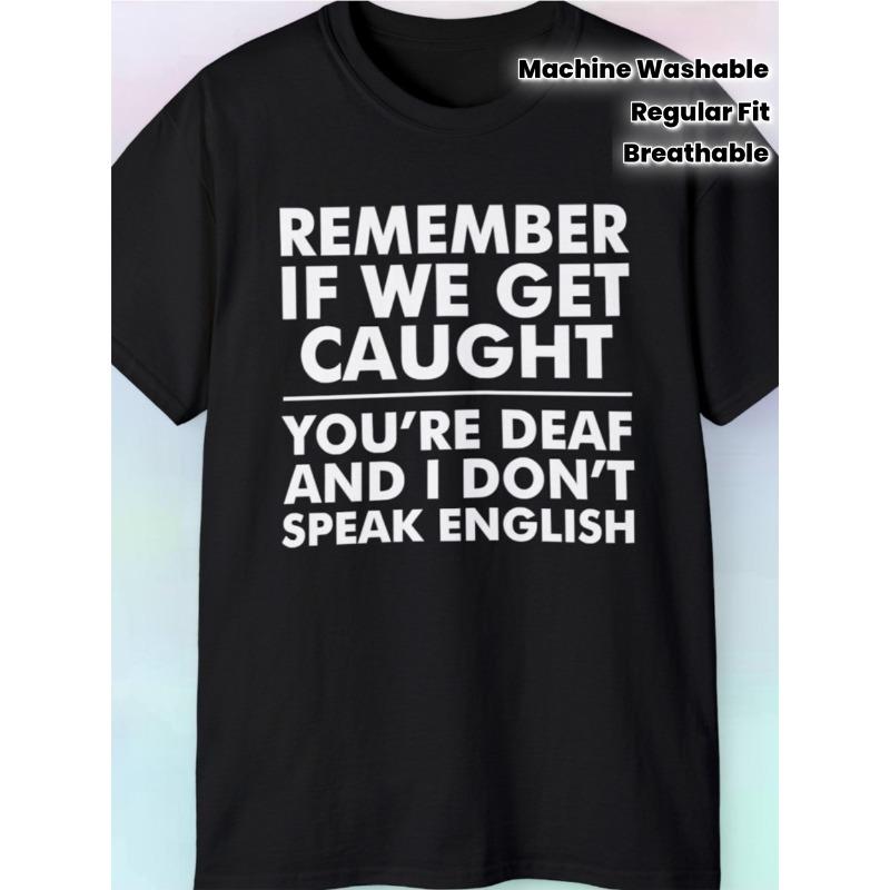 European Sizes Funny Graphic T-Shirt Casual Tee for Men Casual Novelty Funny Shirt for Men Regular Funny T Shirts, Playful Design, Breathable Top