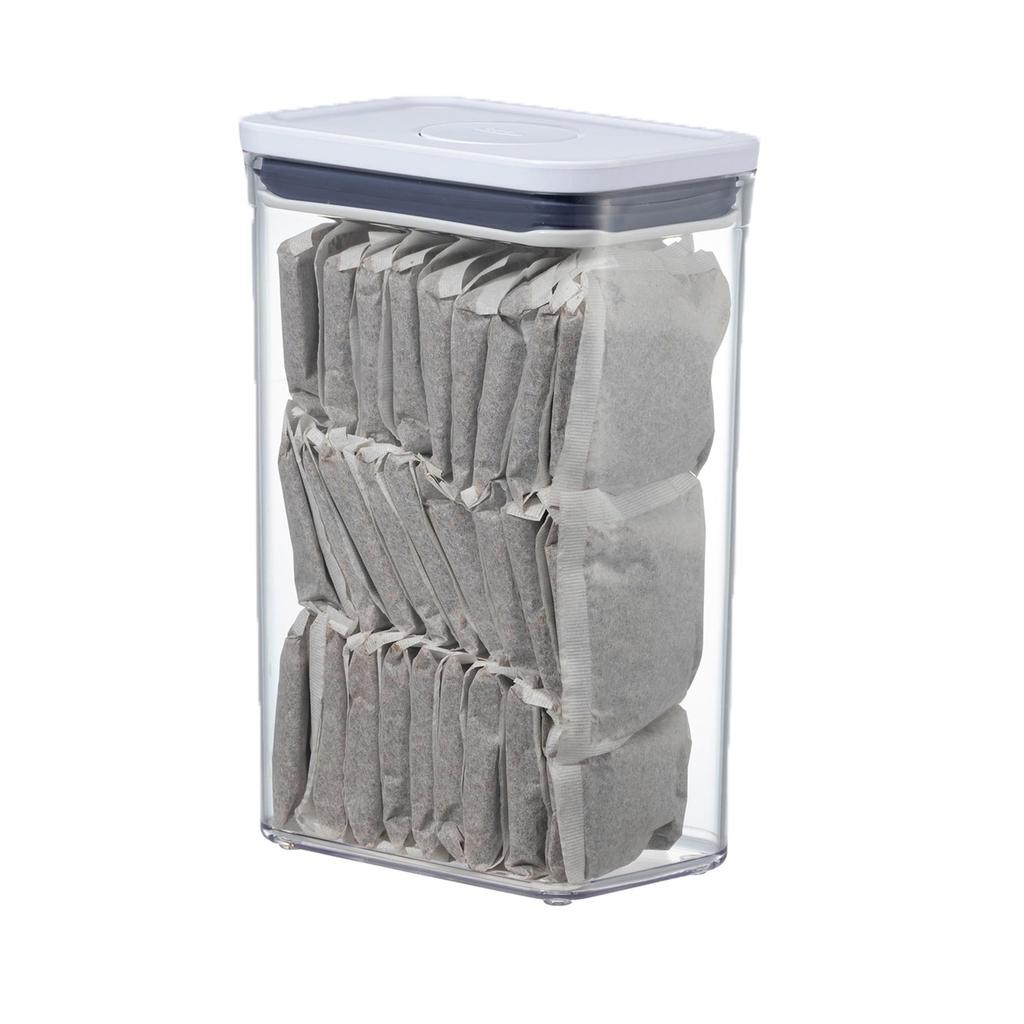 OXO Plastic Airtight Storage Medium Container, 2.6L, Rectangle,