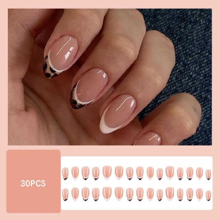 24pc Christmas Snowflake Press On Nail Black Winter Artificial Nail With Quick Application For Festive Celebrations
