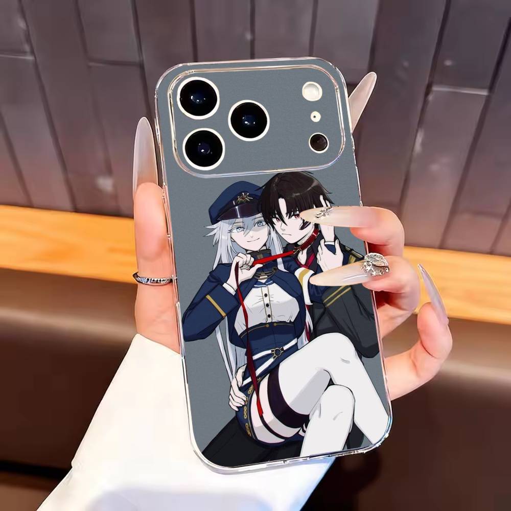 Shin x Lena 86 Phone Case For iPhone17,16,15,14,13,12,11 Plus,Pro Max Soft Transparent Cover