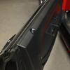 Door Lock Pin Knob Cover Inner Trim Bezel For Dodge Challenger 09-14Carbon Fiber